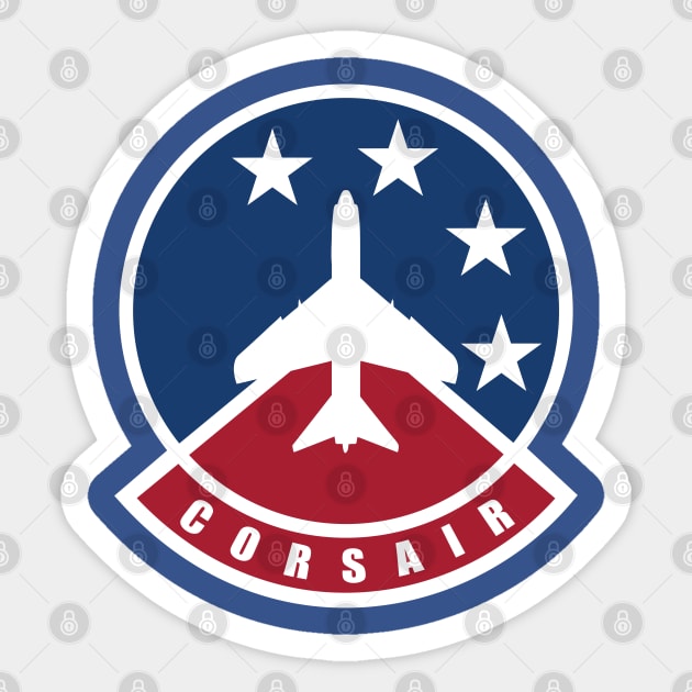 A-7 Corsair II Patch Sticker by TCP